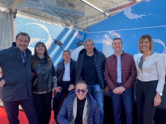 Delegazione Confapi Cuneo a inaugurazione Inalpi