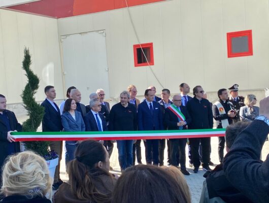 Delegazione Confapi Cuneo a inaugurazione Inalpi