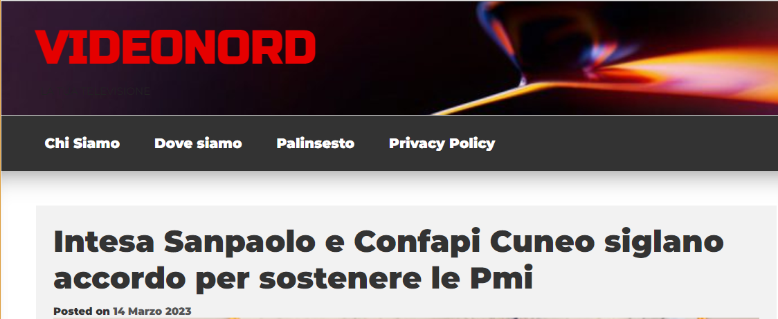 Intesa Sanpaolo e Confapi Cuneo siglano un accordo per sostenere le PMI