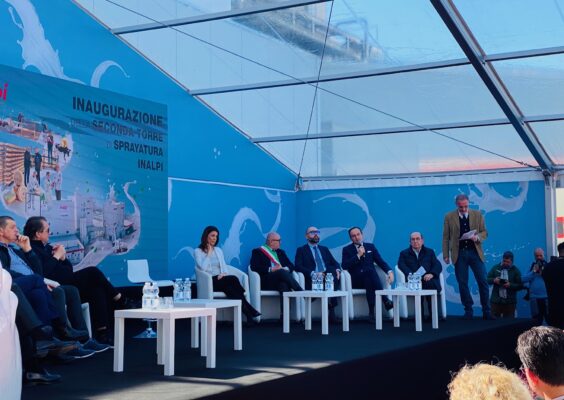 Delegazione Confapi Cuneo a inaugurazione Inalpi