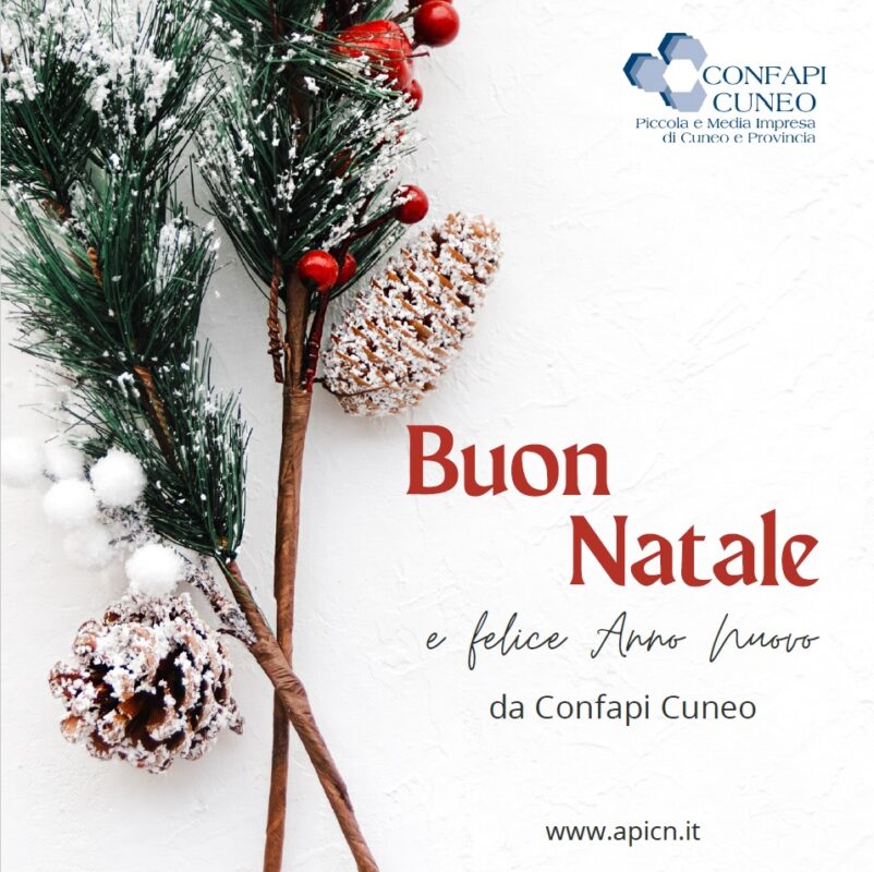 Biglietto Auguri Confapi Cuneo 2023