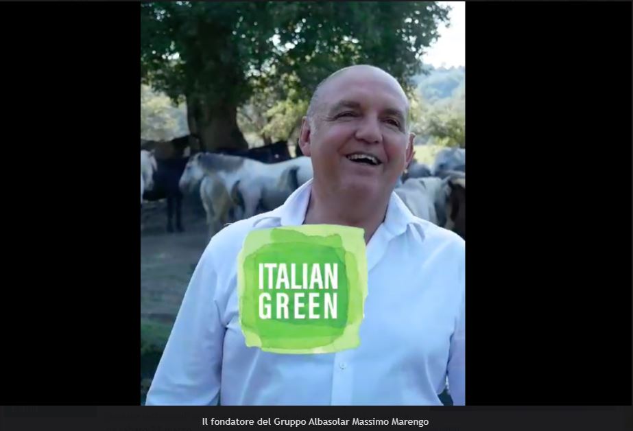 Gruppo Albasolar e il suo fondatore, l’imprenditore delle energie rinnovabili Massimo Marengo,