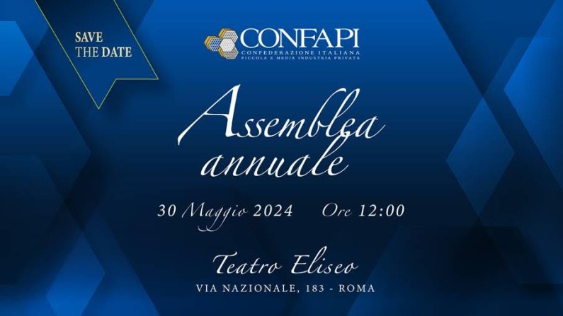 Assemblea nazionale annuale di Confapi 2024