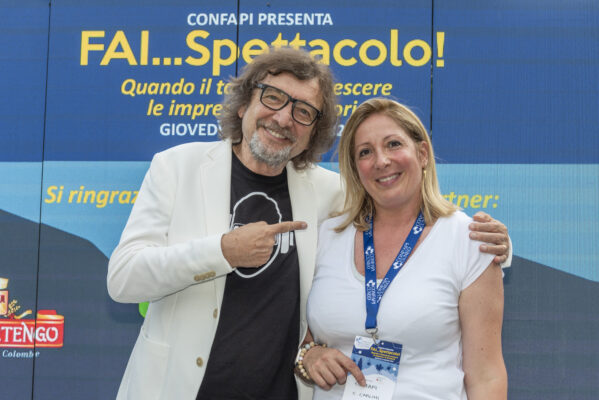 talk “FAI...Spettacolo, quando il talento fa crescere imprese e territorio” con la presenza di Claudio Cecchetto