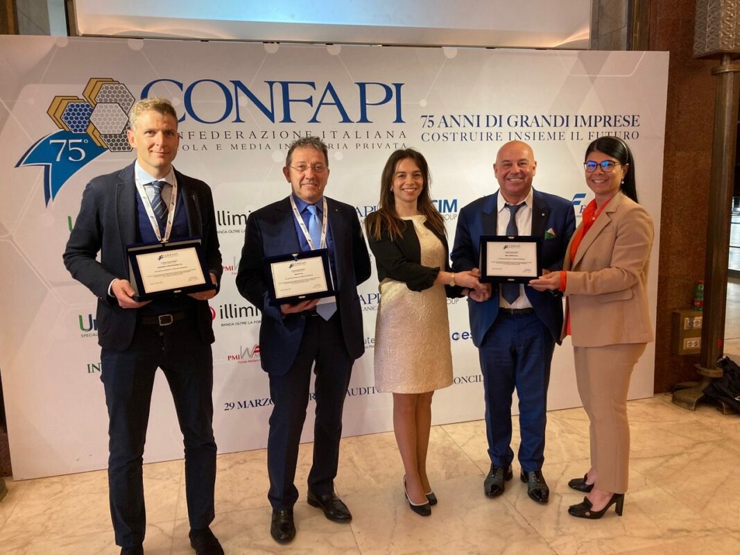 Confapi spegne 75 candeline. Tre imprese di Cuneo sul palco a Roma