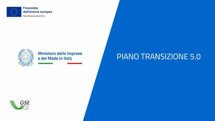 Piano Transizione 5.0 - Presentazione del Ministero delle Imprese e del Made in Italy