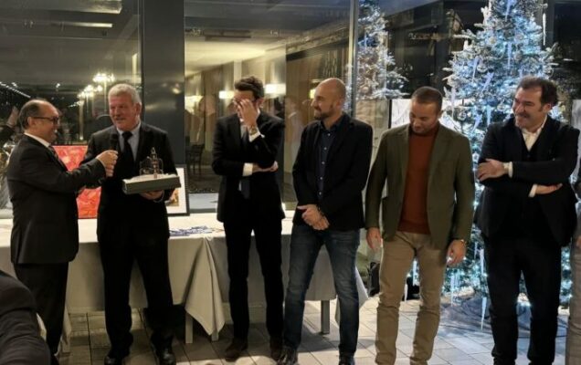Cena di Natale degli imprenditori Confapi e premio “La torre d’oro”