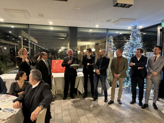 Premiazione Antonio Marengo Neon Musso snc