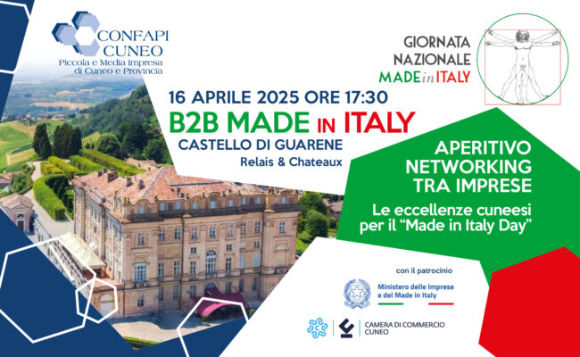 B2B MADE IN ITALY e Made in Cuneo
