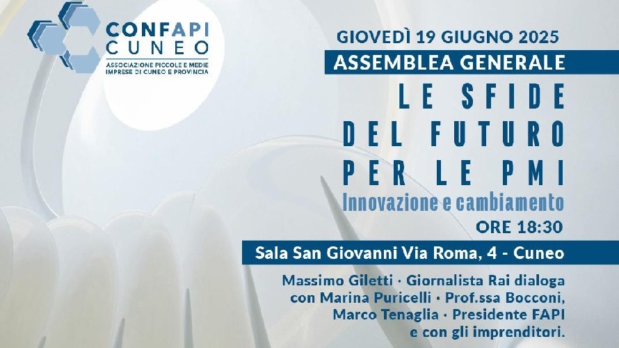 Confapi Cuneo: strategie e sfide per le Pmi al centro dell'assemblea annuale