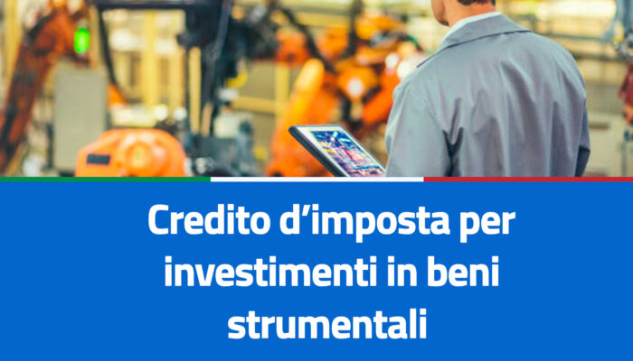 CREDITO D'IMPOSTA BENI STRUMENTALI 4.0 - Novità e nuovi adempimenti!